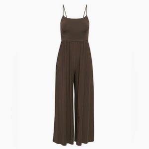 Aritzia Market Jumpsuit Rich Mocha Brown XS